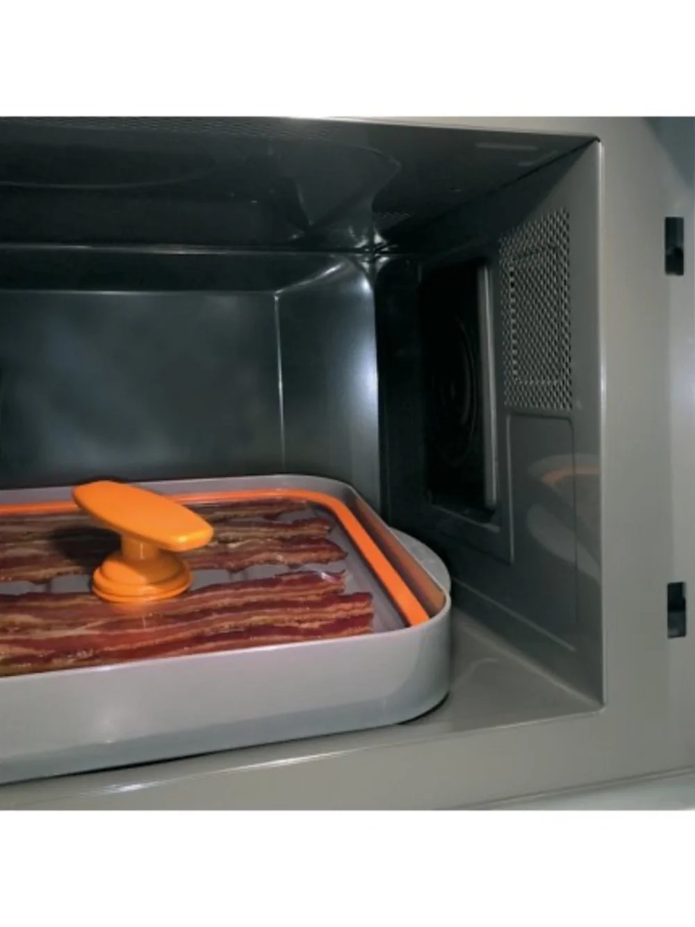 BaconBoss Microwave Bacon Cooker/Crisper Microwave Oven/Dishwasher Safe